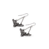 Noctis Athena Dropper Earrings - Alchemy of England - Flyclothing LLC