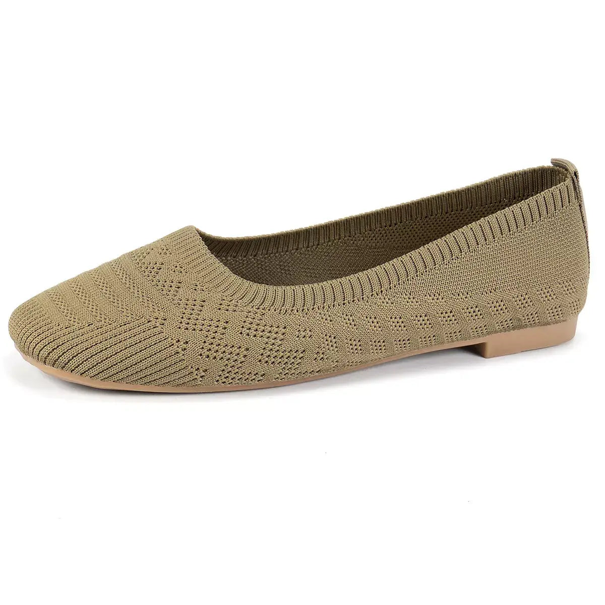Square Toe Slip-Ons - Trendsi - Flyclothing LLC