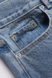 Men's Graphic Straight Leg Jeans - Trendsi