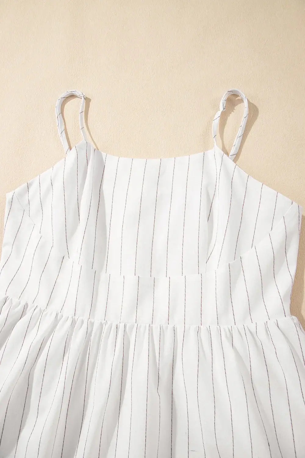 Stripe Square Neck Cami Dress with Pockets - Trendsi - Flyclothing LLC