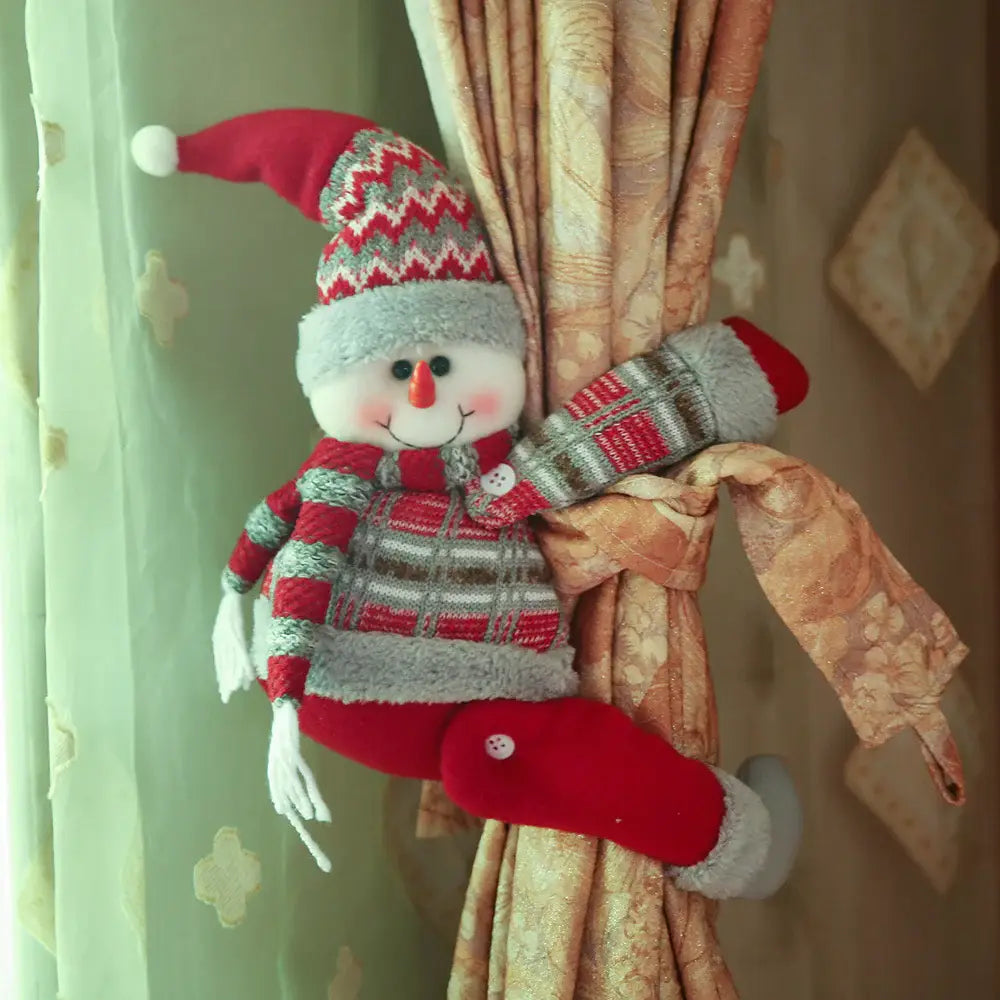 Christmas Doll Curtain Ornament - Trendsi - Flyclothing LLC