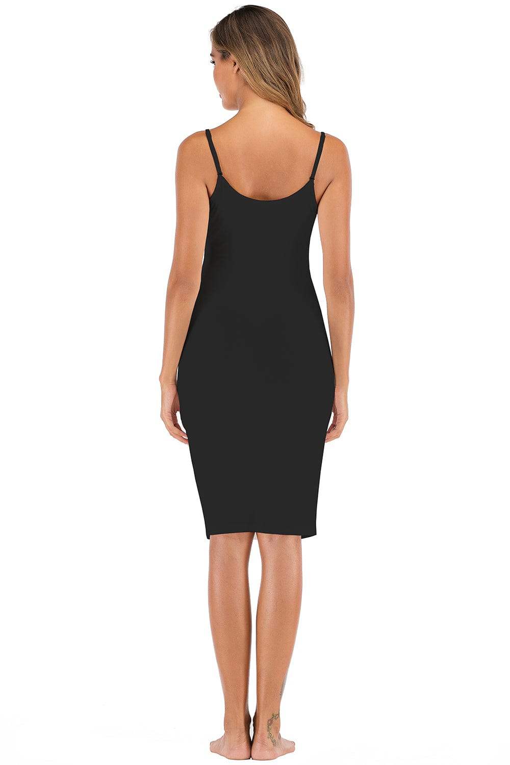 Lace Detail V-Neck Spaghetti Strap Lounge Dress - Trendsi - Flyclothing LLC