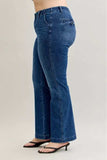 Judy Blue Full Size Mid Rise Bootcut Jeans with Welt Pockets Plus Size - Trendsi - Flyclothing LLC