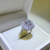2 Carat Moissanite 925 Sterling Silver Ring - Trendsi