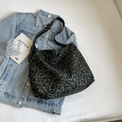 Leopard Adjustable Strap Tote Bag - Trendsi