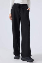 Millennia Drawstring Wide Leg Pants - Trendsi - Flyclothing LLC