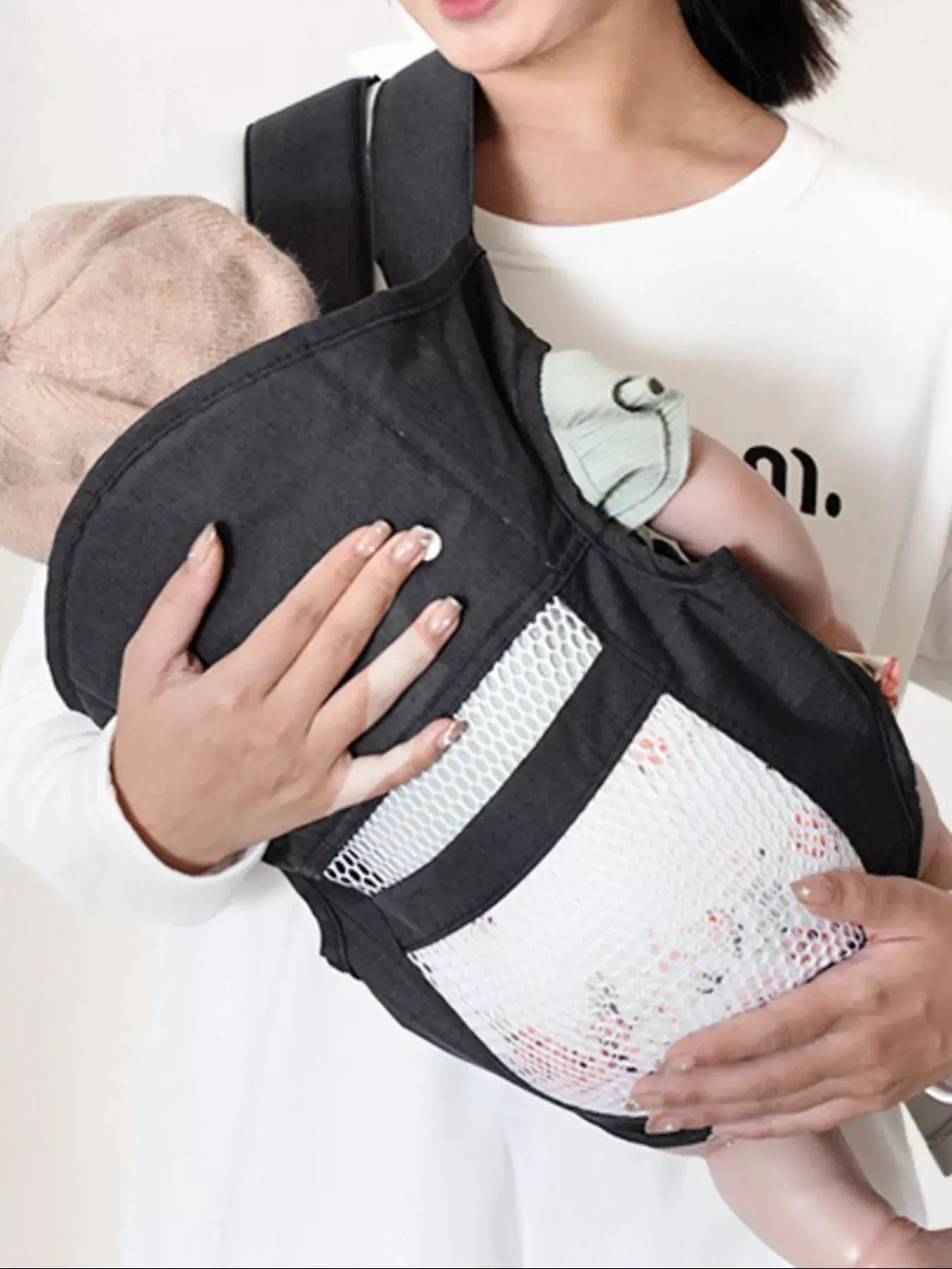 Ergonomic Hands-Free Baby Wrap - Trendsi - Flyclothing LLC