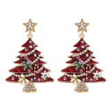 Christmas Tree Dangle Earrings - Trendsi - Flyclothing LLC