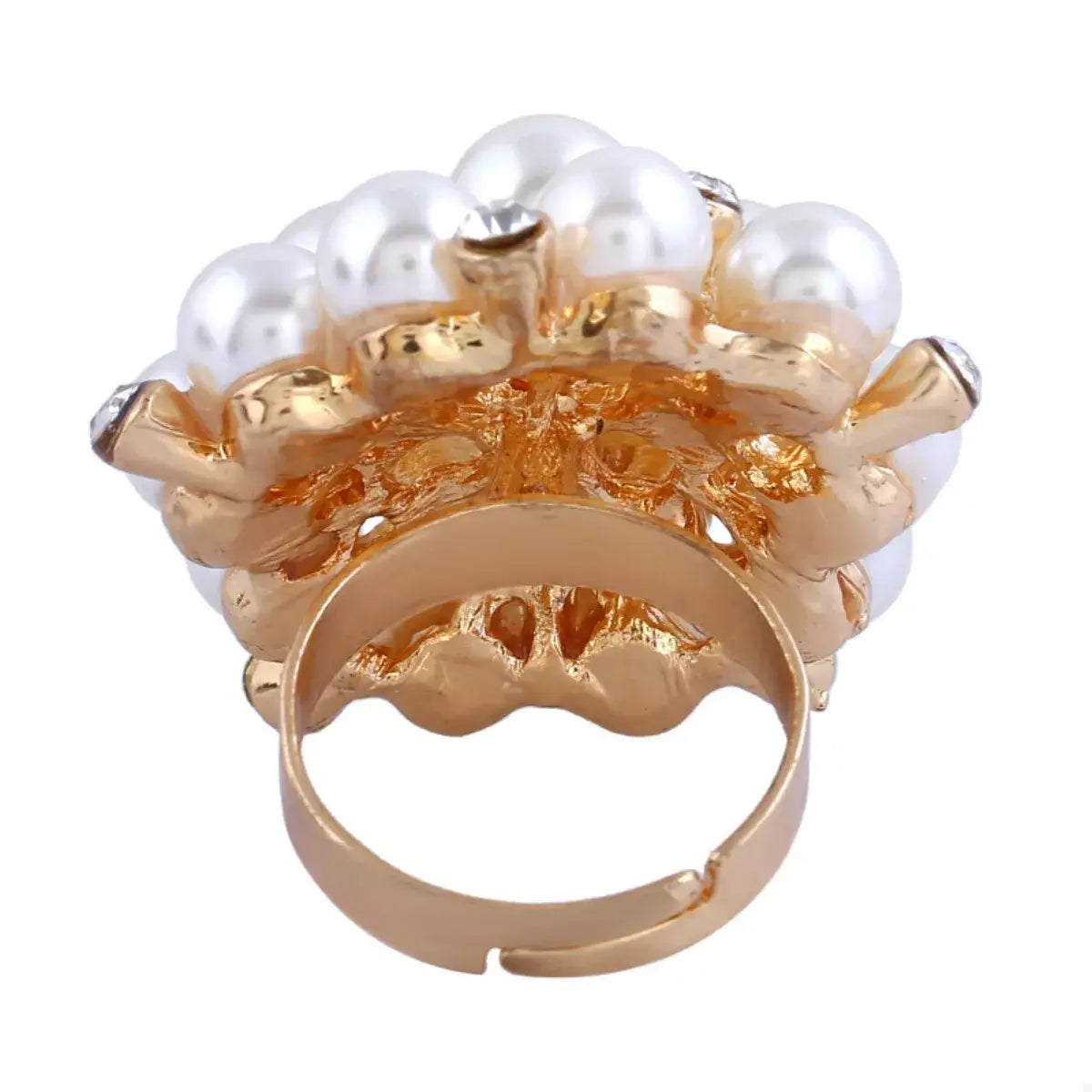 Pearl Cluster Ring - Trendsi - Flyclothing LLC