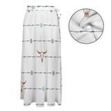 Baha Ranch Barbwire Swim Beach Skirt Coverup - Baha Ranch Western Wear - Flyclothing LLC