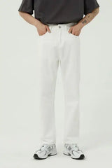 Straight Leg Jeans with Pockets - Trendsi - Flyclothing LLC