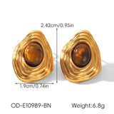 Vintage Personalized Non-fading Titanium Steel Earrings For Women - My Store - Flyclothing LLC