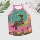 Baha Ranch Cowgirl on the Moon Retro Pop Western Tank Top - Baha Ranch Western Wear - Flyclothing LLC