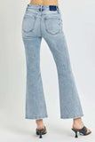 RISEN Full Size High Rise Ankle Flare Jeans - Trendsi - Flyclothing LLC