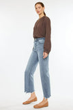 Kancan High Rise Slim Wide Leg Jeans - Trendsi