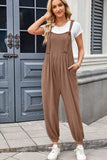 Lovelet Knotted Strap Overalls with Pockets - Trendsi - Flyclothing LLC