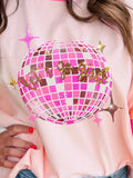 Graphic Round Neck Half Sleeve T-Shirt - Trendsi - Flyclothing LLC