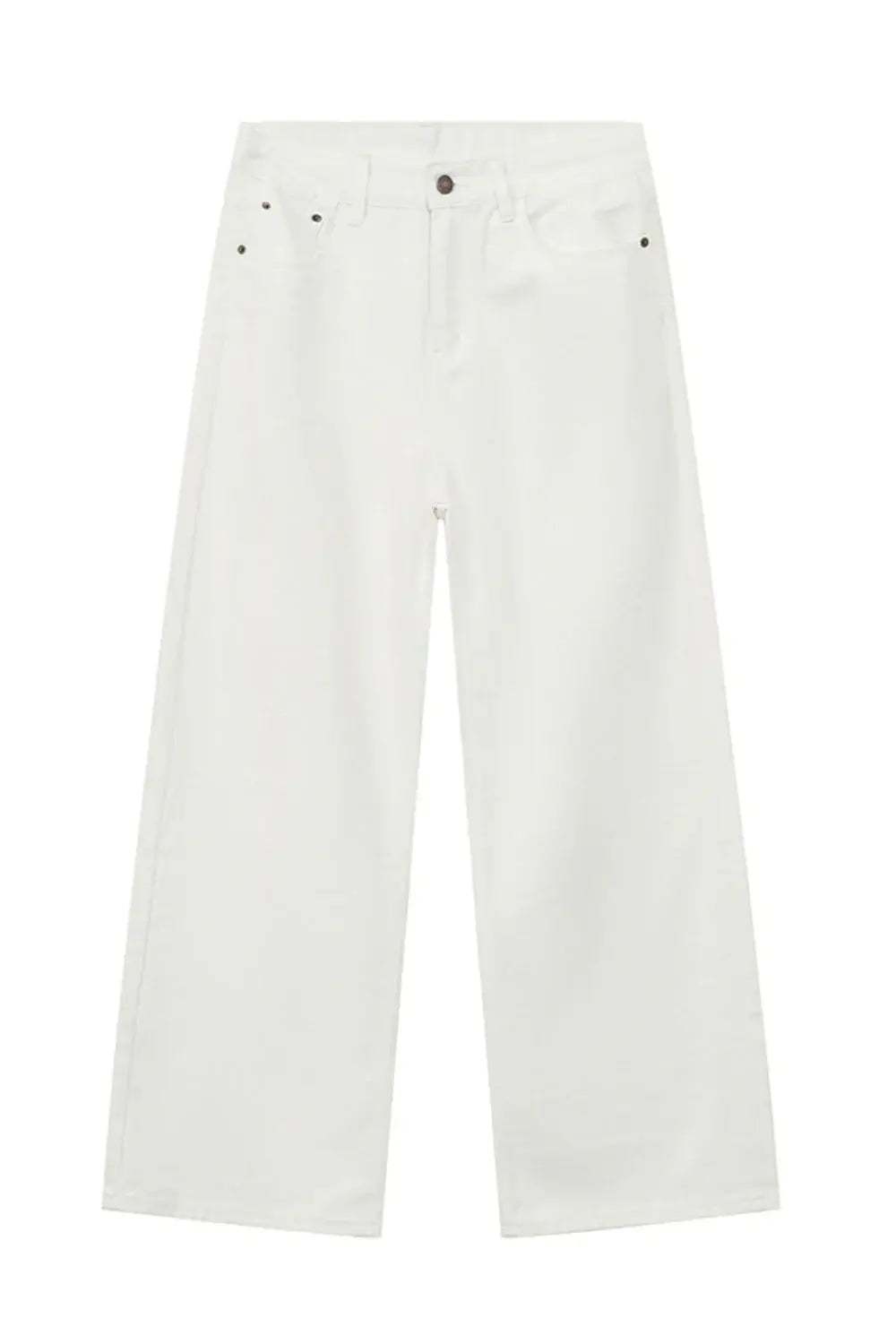 Wide Leg Jeans with Pockets - Trendsi - Flyclothing LLC