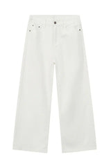 Wide Leg Jeans with Pockets - Trendsi - Flyclothing LLC