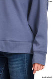 Zenana Scuba Collared Pullover and Pants Set - Trendsi - Flyclothing LLC