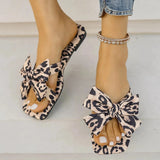 Open Toe Flats Sandals - Trendsi