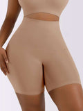 High Waist Shaping Shorts - Trendsi - Flyclothing LLC