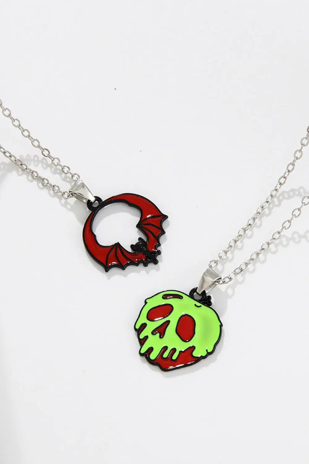 Two-Piece Halloween Theme Necklace Set - Trendsi - Flyclothing LLC