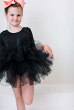 Black 3/4 Tutu Leotard - Mila & Rose ® - Flyclothing LLC