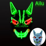 Halloween LED Full Face Luminous Mask - My Store - Flyclothing LLC