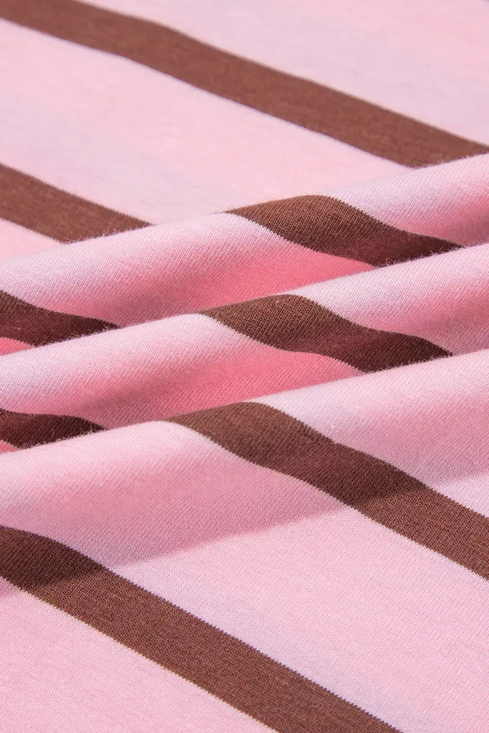Stripe Striped Long Sleeve Collar Shift Top - Trendsi - Flyclothing LLC