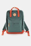Himawari Waterproof Canvas Backpack Bag with Side Pockets - Trendsi
