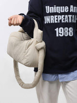 Puffy Nylon Medium Crossbody Bag - Trendsi - Flyclothing LLC