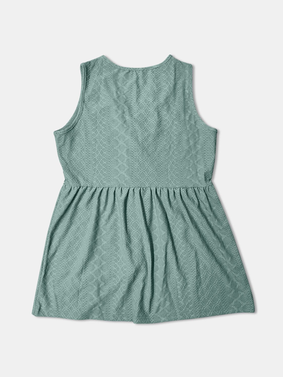 Button Up V-Neck Tank - Trendsi