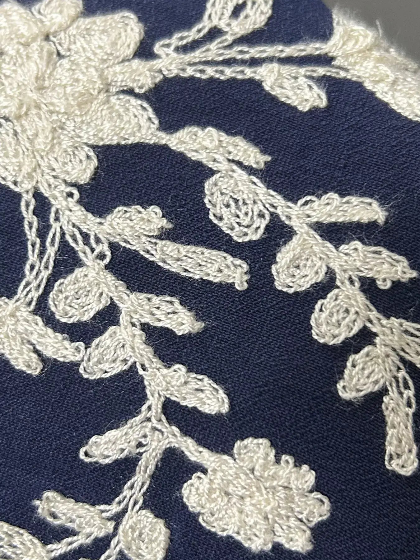 Floral Embroidered Long Sleeve Shirt - Trendsi - Flyclothing LLC