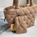 Polyester Medium Tote Bag - Trendsi - Flyclothing LLC
