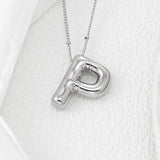 Copper Bubble Letter Pendant Necklace - Trendsi - Flyclothing LLC