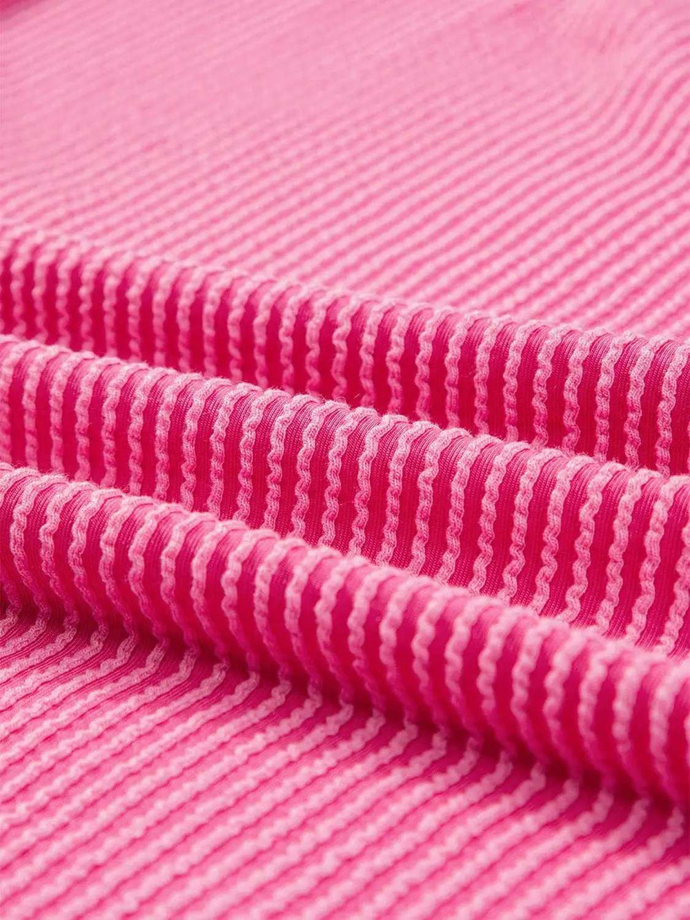 Exposed Seam Contrast Round Neck Sweatshirt - Trendsi - Flyclothing LLC