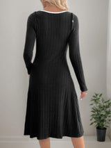 Perfee Slit Wide Strap Dress and Detachable Long Sleeves Set - Trendsi - Flyclothing LLC