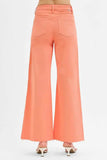 RISEN Full Size Tummy Control High Rise Wide Leg Palazzo Jeans Plus Size - Trendsi - Flyclothing LLC