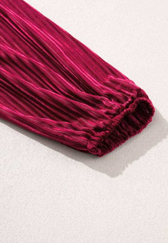 Square Neck Long Sleeve Mini Dress - Trendsi - Flyclothing LLC