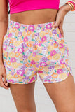 Printed High Waist Shorts - Trendsi
