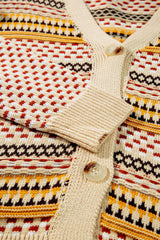Button Down Long Sleeve Cardigan - Trendsi - Flyclothing LLC