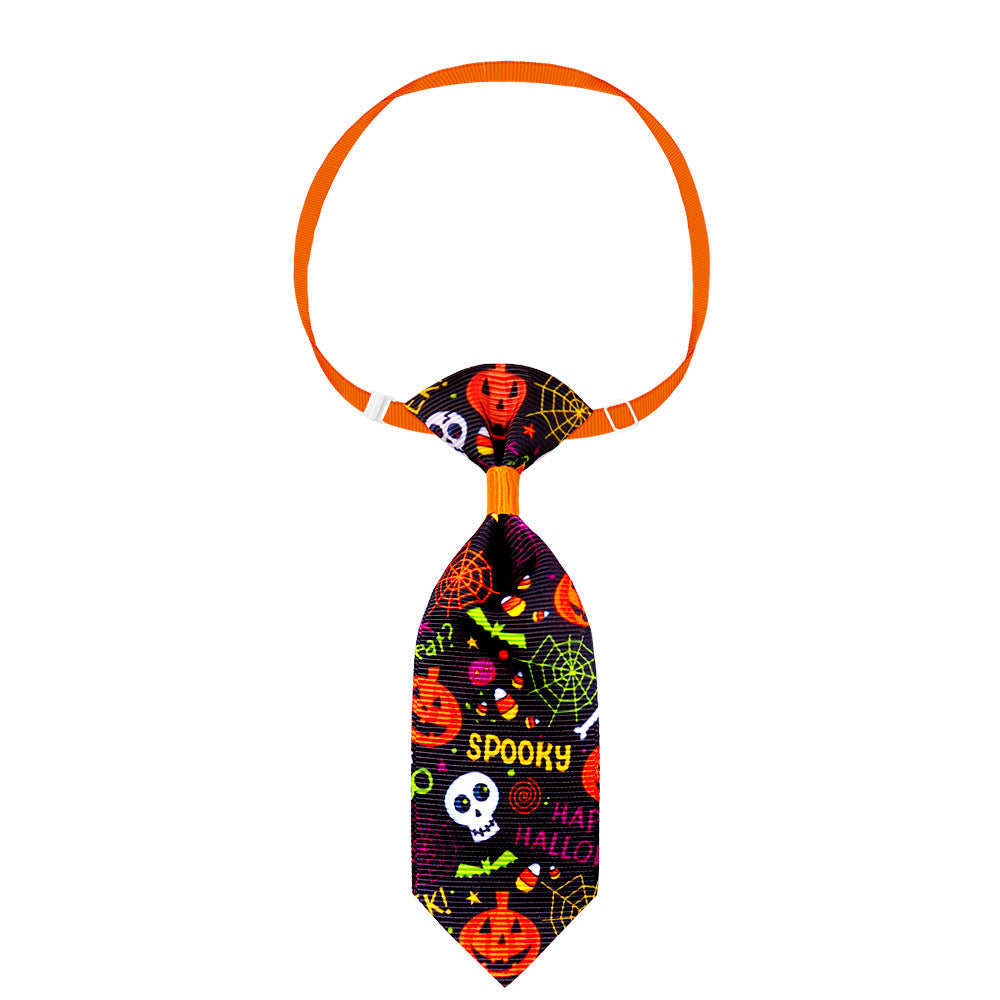 The New Wonderland Pet Halloween Series Of Halloween Skull And Necktie - My Store - Flyclothing LLC