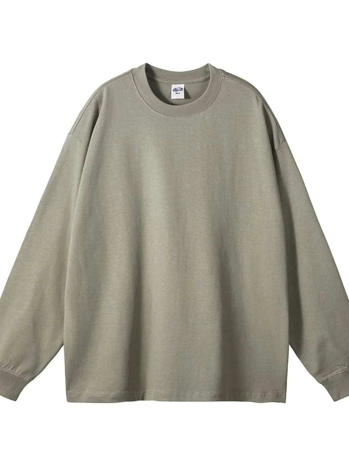 Men's Round Neck Long Sleeve T-Shirt - Trendsi - Flyclothing LLC