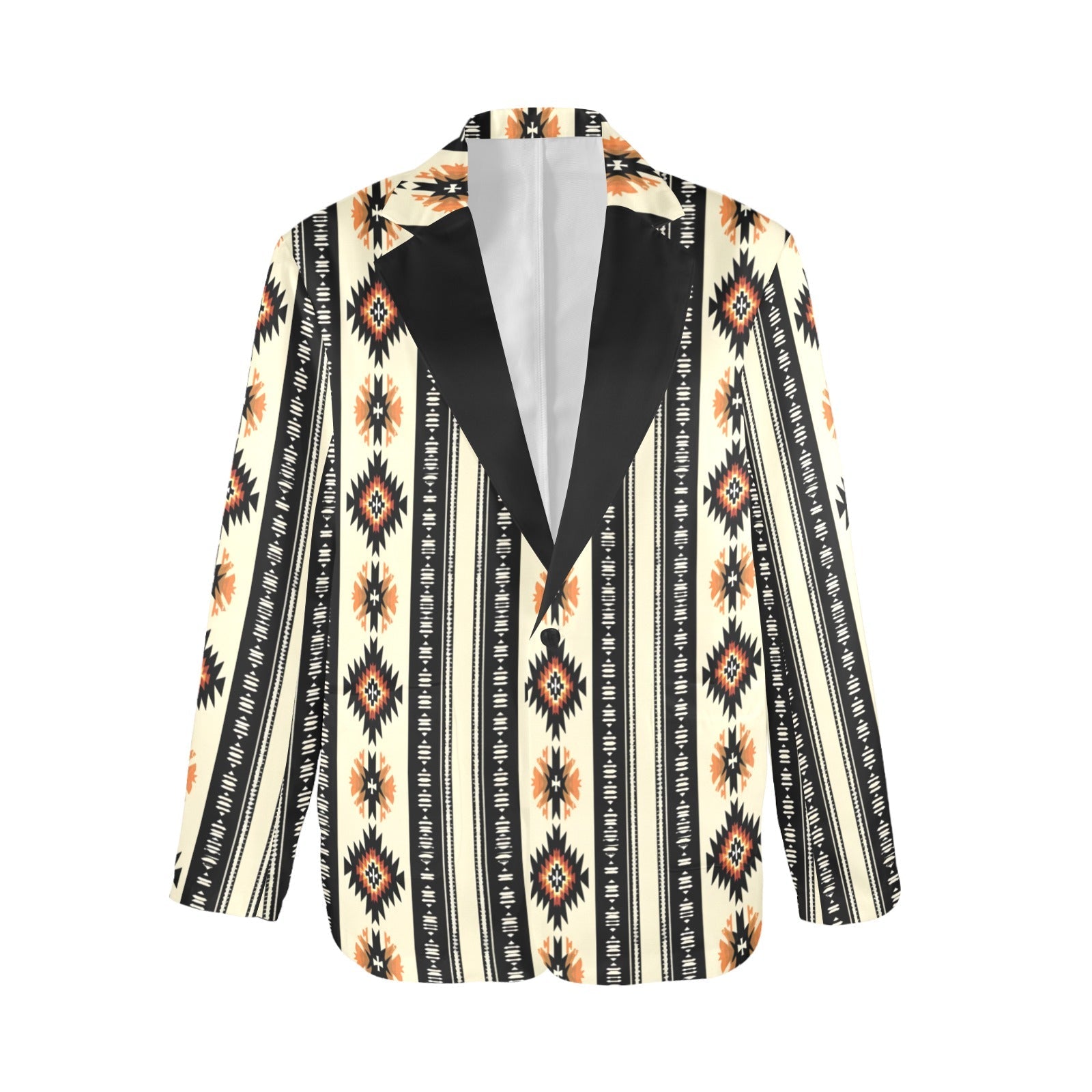 Baha Ranch Colores De Mexico Mariachi Aztec Women's Blazer