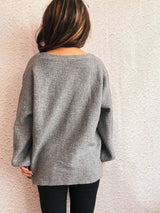 Open Front Long Sleeve Cardigan - Trendsi - Flyclothing LLC