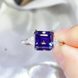 3 Carat Moissanite 925 Sterling Silver Ring - Trendsi - Flyclothing LLC