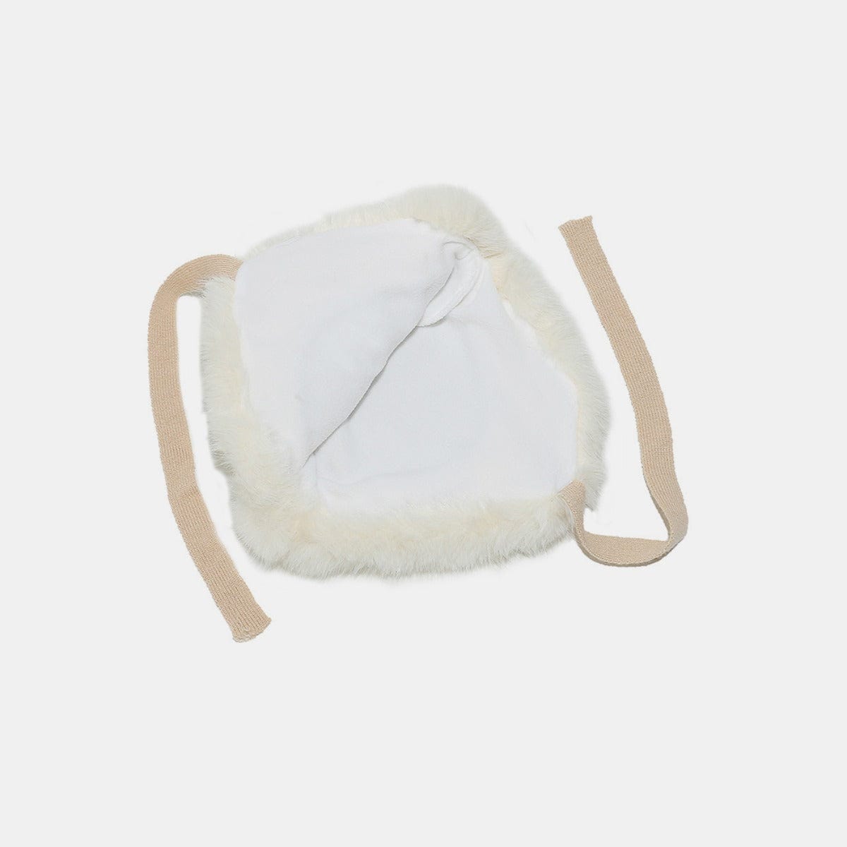 Thermal Tied Fuzzy Winter Hat - Trendsi