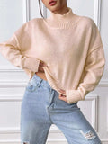 Turtleneck Long Sleeve Sweater - Trendsi - Flyclothing LLC