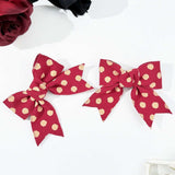 2-Piece Polka Dot Bow Hair Clip - Trendsi - Flyclothing LLC
